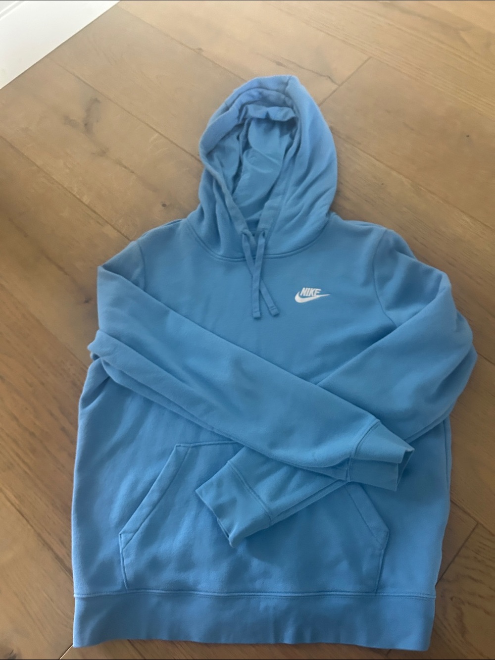 Nike Light Blue Pullover Hoodie